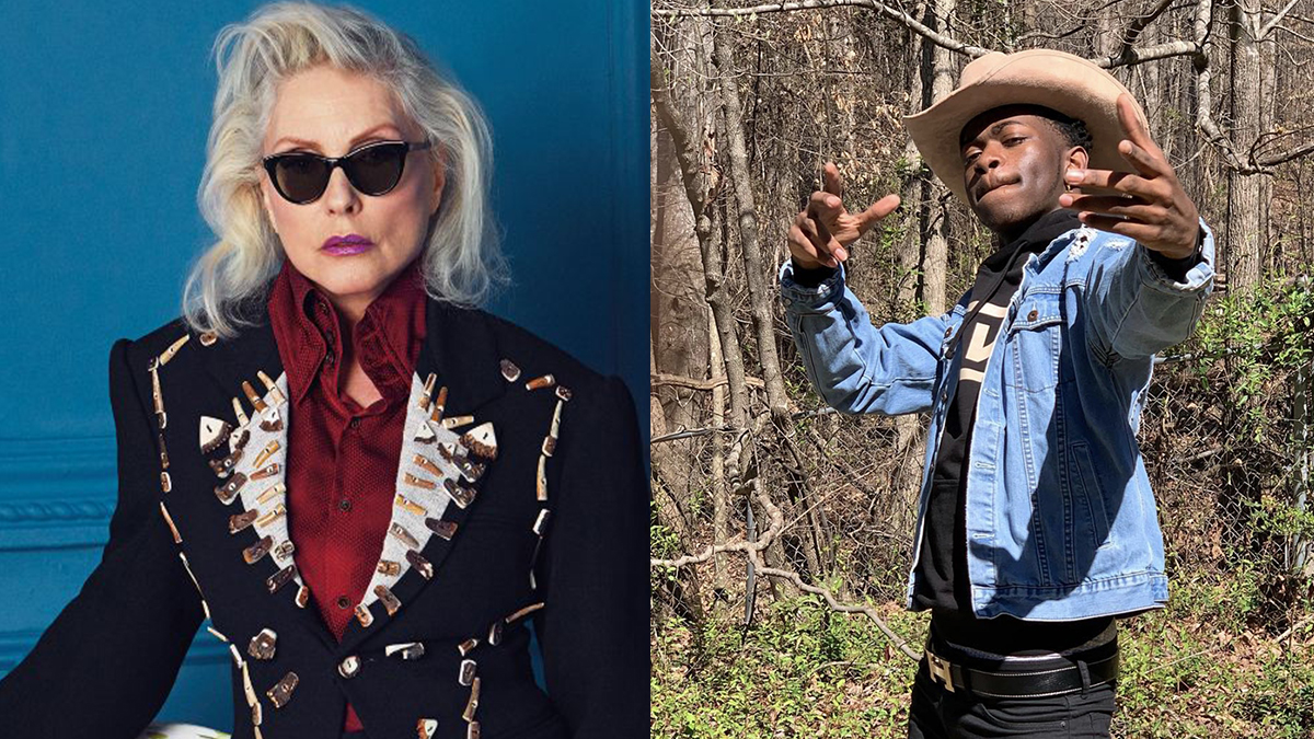 Líder da banda Blondie e Lil Nas X para divulgar o cover de "Old Town Road"