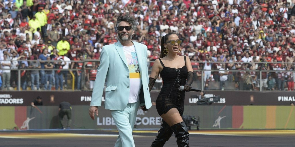 Anitta na Libertadores 2019