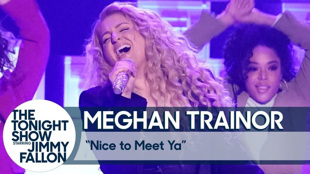 Meghan Trainor no The Tonight Show