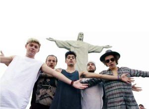 Banda One Direction no Cristo Redentor