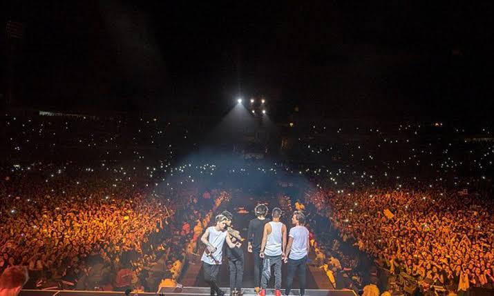Banda One Direction no palco