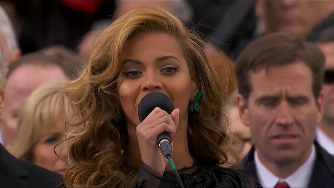 beyoncé artistas posse presidencial
