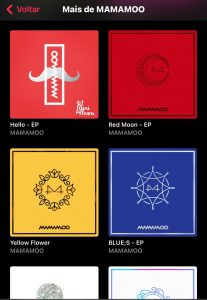 discografia de mamamoo banda kpop retirada do spotify