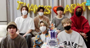 bts em entrevista pós o grammy 2021