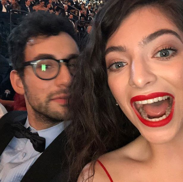 lorde e jack antonoff, que trabalharam juntos em green light