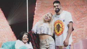 Luísa Sonza, Pequena Lo e Dilsinho em foto para a estreia do "Prazer, Luísa" - HEADER
