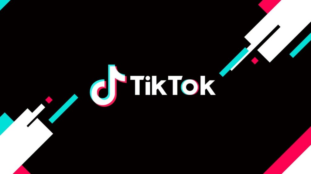 Logo do TikTok, rede social popular pela divulgação de música que viraliza na internet