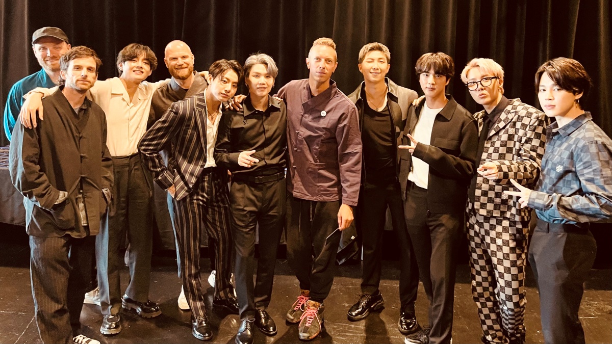 coldplay e bts