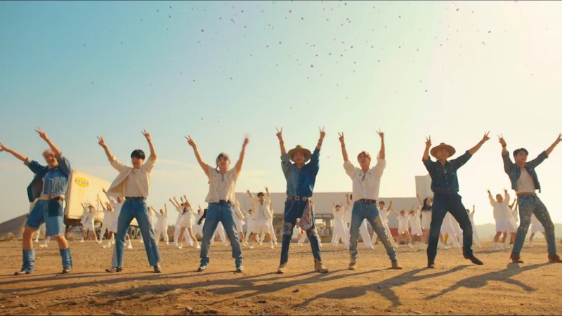 permission to dance on stage bts