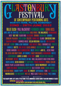 glastonbury festival 2022 line-up
