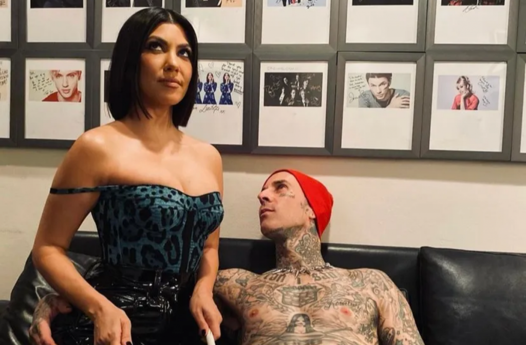 kourtney kardashian travis barker