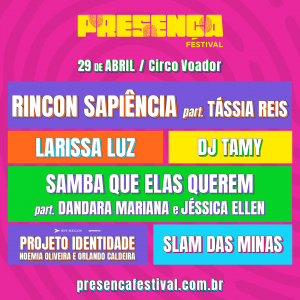 presença festival line up