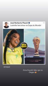ludmilla copa do mundo