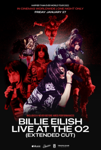 billie eilish live at the 02