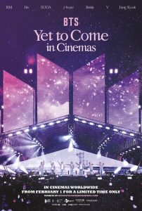 yet to come cinemas bts