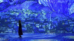 van gogh live 8k exposições de arte