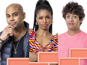 Cézar, Tina e Gabriel paredão bbb 23