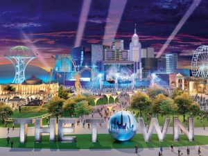 the town