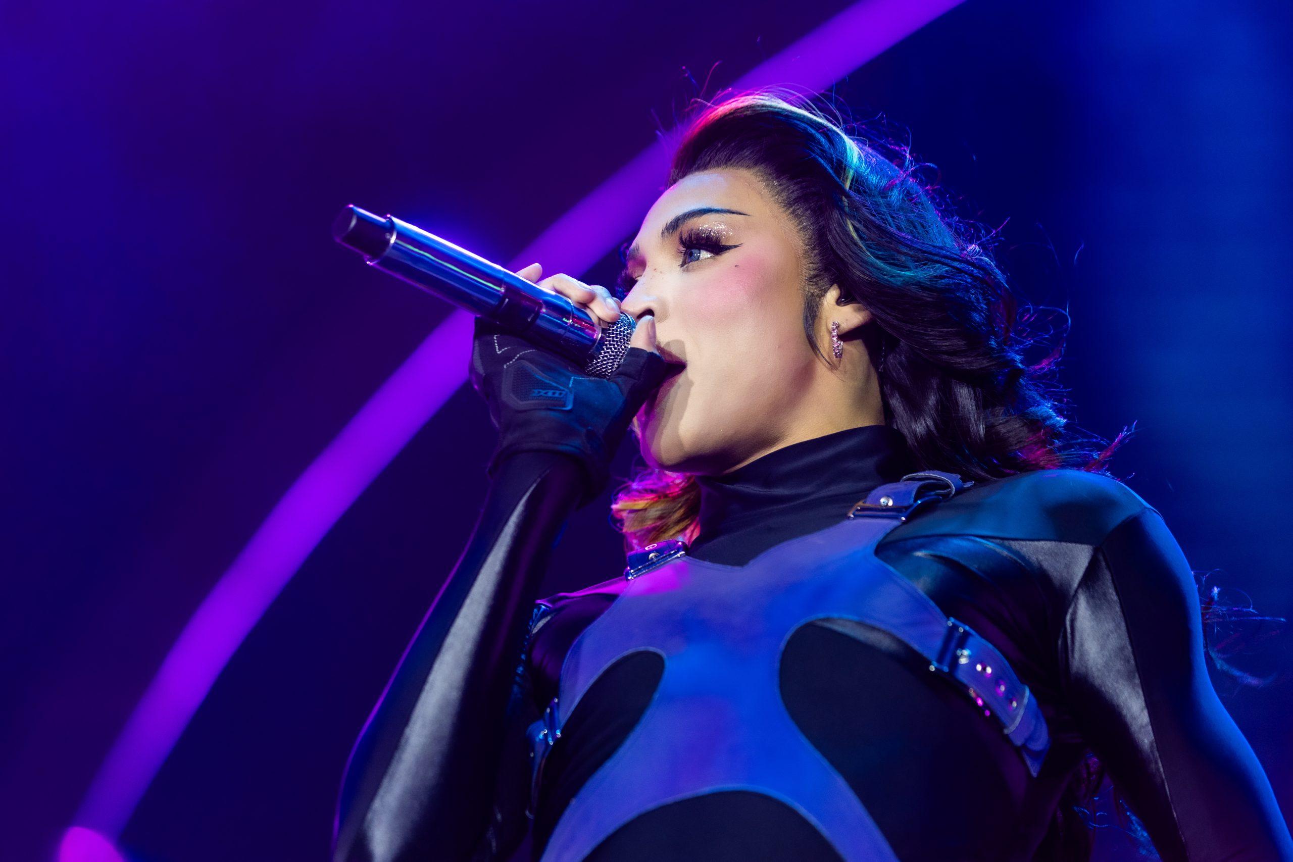 Pabllo Vittar em seu show no Festival Na Praia (Foto: BS Fotografias / Divulgação Na Praia)