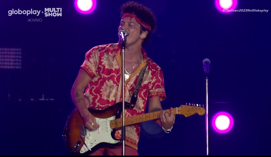 Bruno mars the town
