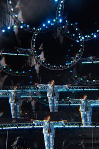 Matuê em show no palco The One do The Town