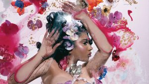 Capa do álbum "Orquideas", da cantora colombiana Kali Uchis — Foto: Reprodução/Divulgação