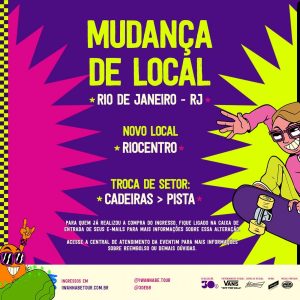 i wanna be tour rio de janeiro
