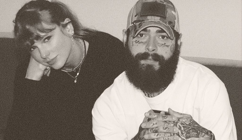 taylor swift post malone fortnight