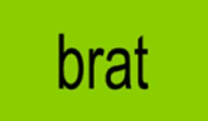 Capa de "Brat", sexto disco de estúdio de Charli XCX