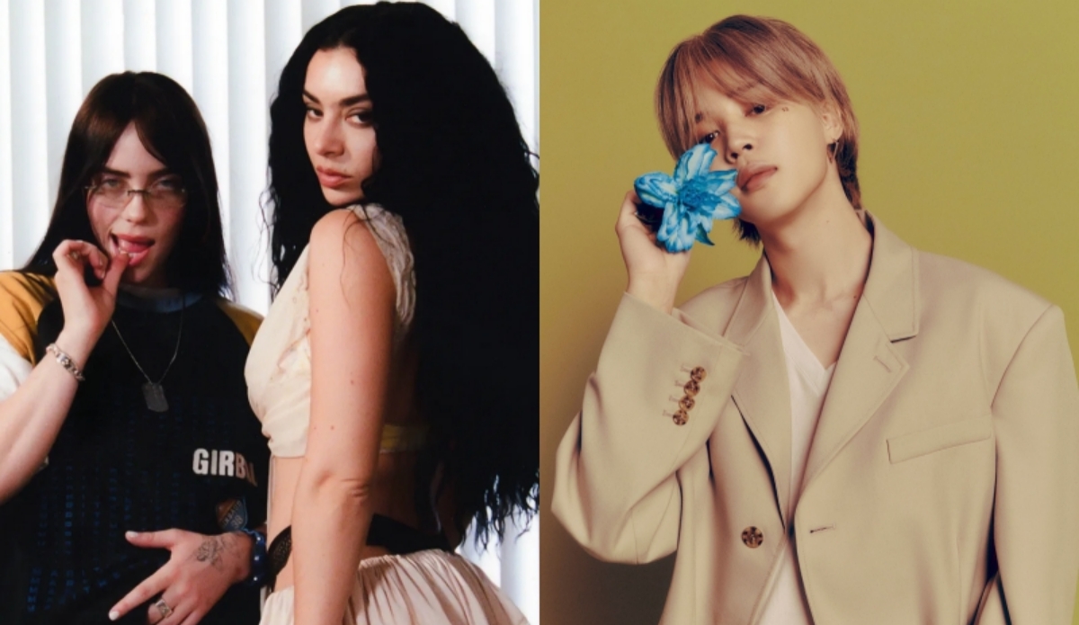 lançamentos da semana charli xcx billie eilish jimin