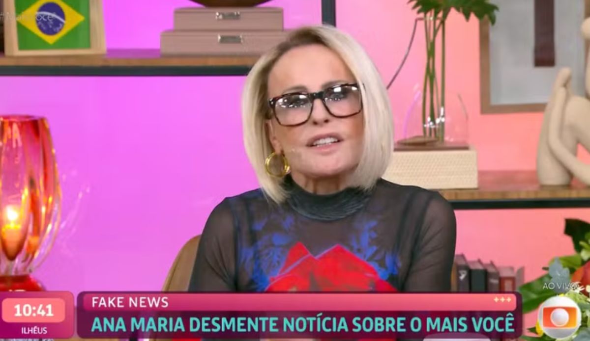 Ana Maria Braga se pronuncia sobre saída do “Mais Você”