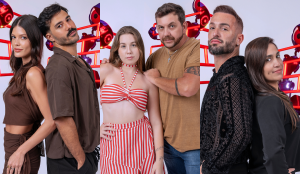 Vitória e Mateus; Raissa e Edilberto; e Diego e Daniele estão no paredão