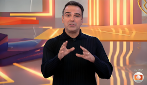 Tadeu Schmidt, apresentador do BBB