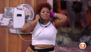 Camilla atendeu o Big Fone