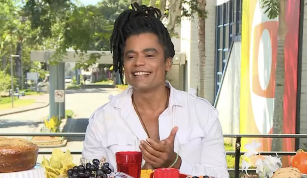 Diogo Almeida no "Mais Você"