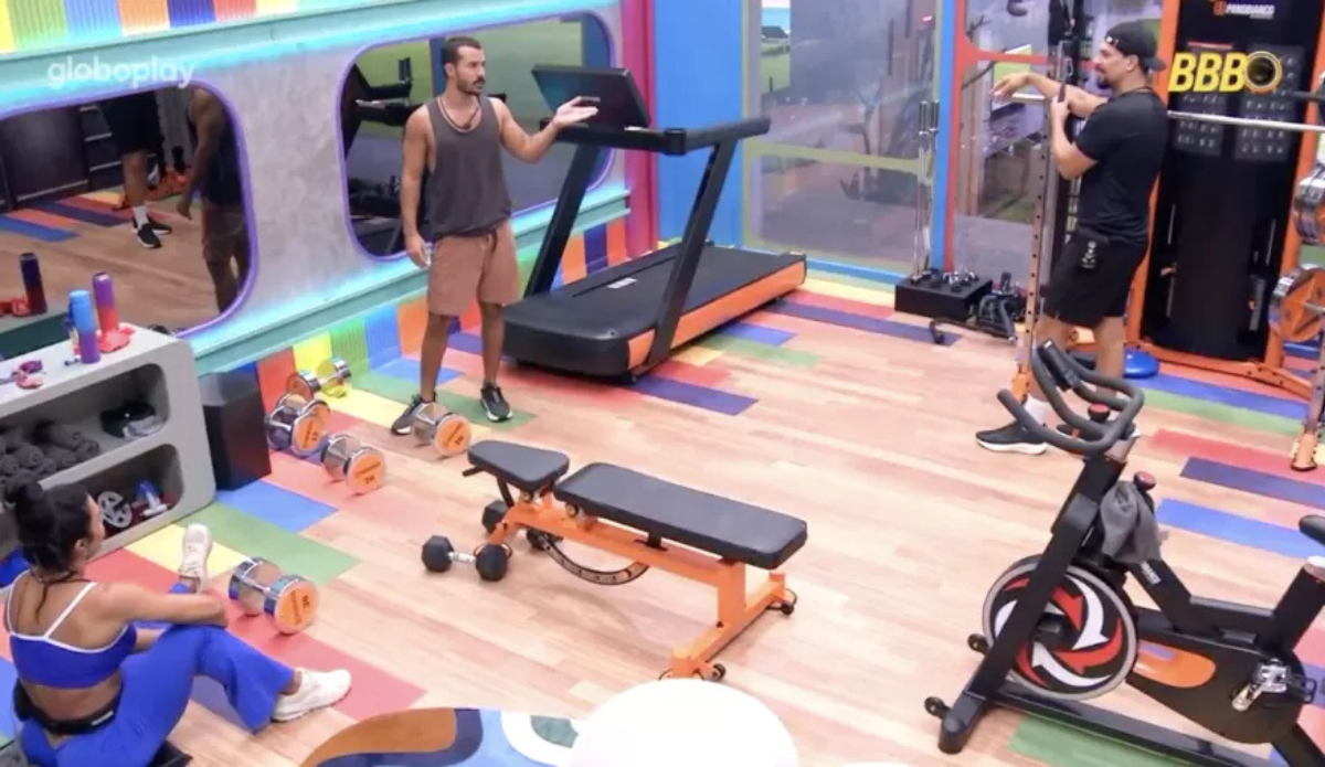Gracyanne, Mateus e Vinícius no BBB 25