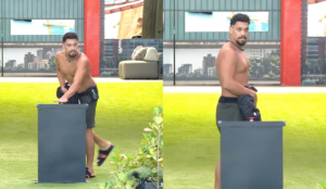 Vinícius aperta botão misterioso no BBB 25
