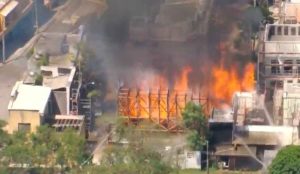 incêndio estúdios globo