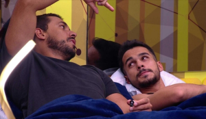 Maike e João Gabriel no BBB 25
