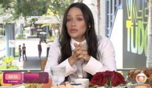 Eva participa do "Mais Você"