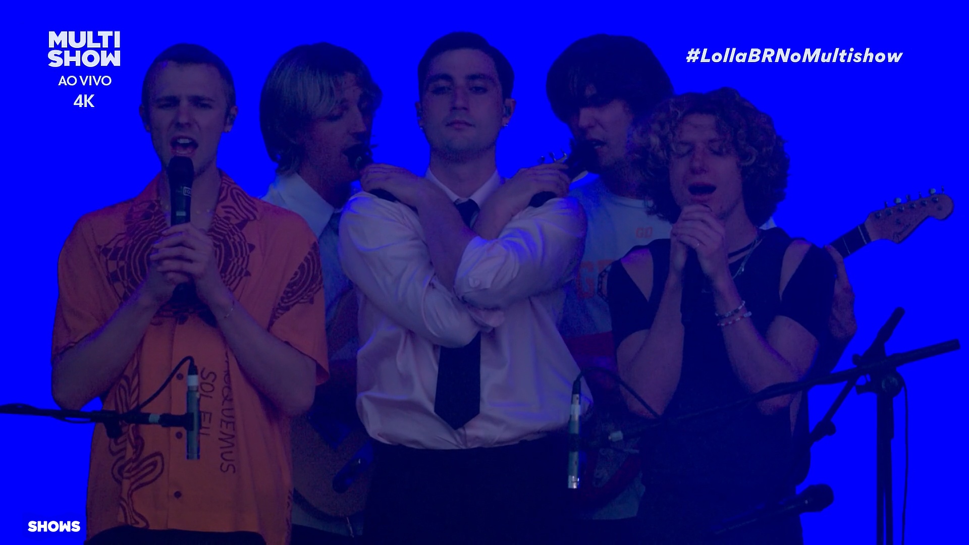 Parcels no Lollapalooza Brasil / Imagem: Reprodução