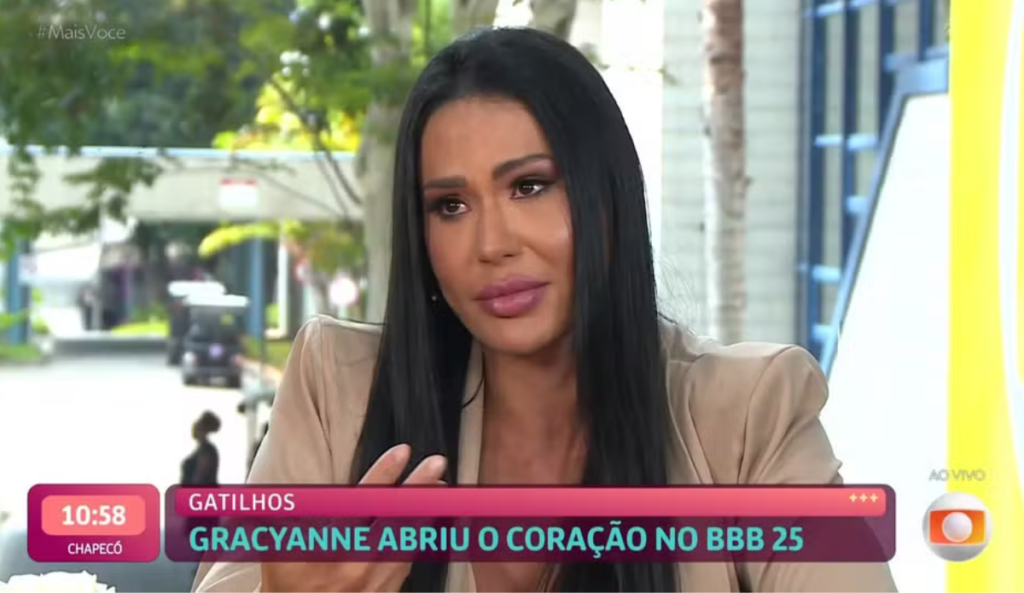Gracyanne Barbosa no Mais Você