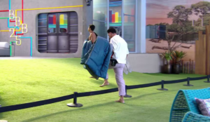 Guilherme e Vinícius cumprem consequência no BBB 25