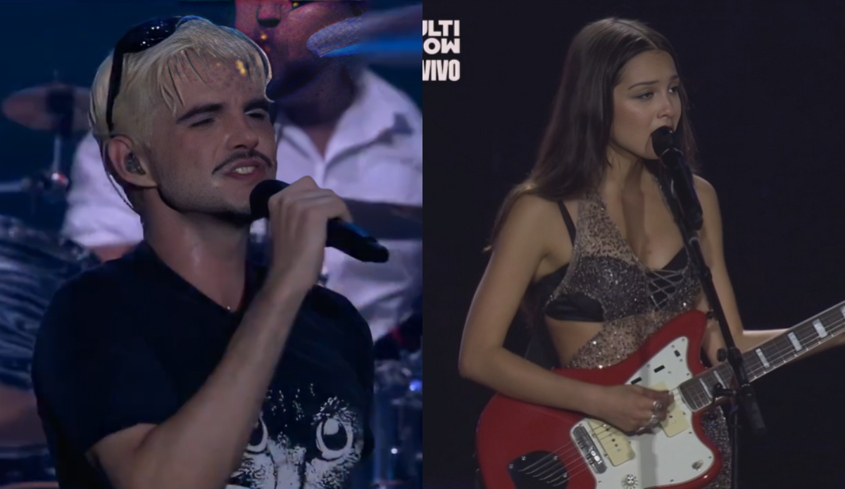 Jão e Olivia Rodrigo no Lolla Brasil 2025