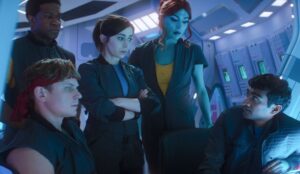 imagem de "uss callister - infinity", um dos episódios da 7ª temporada de "black mirror"