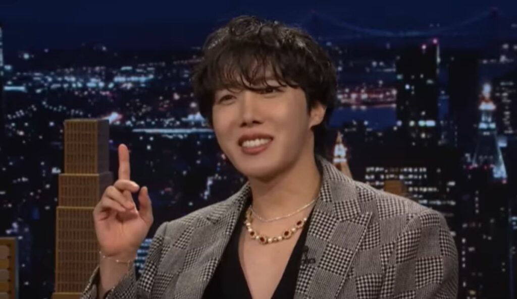 J-Hope no The Tonight Show Starring Jimmy Fallon