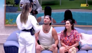 Renata alerta Diego e Daniele no BBB 25