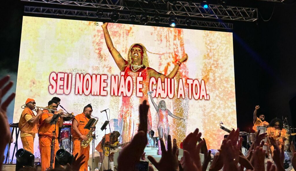 Liniker em Brasília | Foto: Tracklist