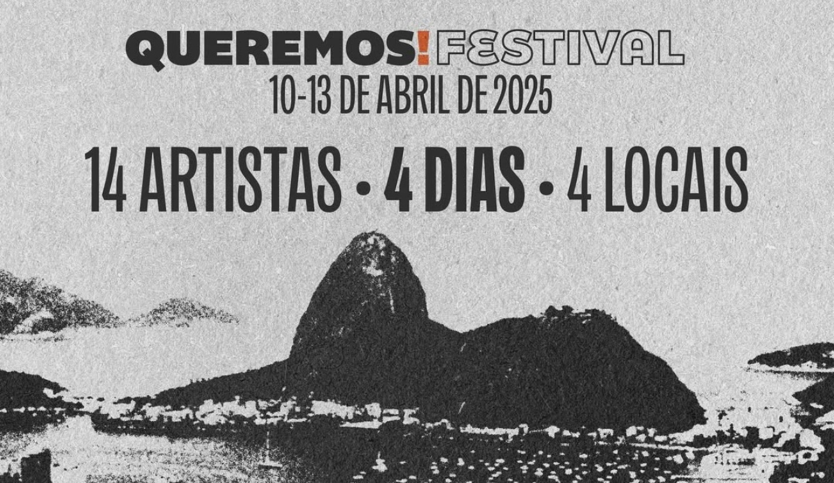 programação do festival queremos! 2025