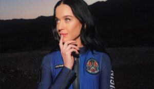 katy perry no espaço
